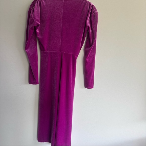 Atlein Collective Pink Velvet Cocktail Dress XS - Picture 8 of 9